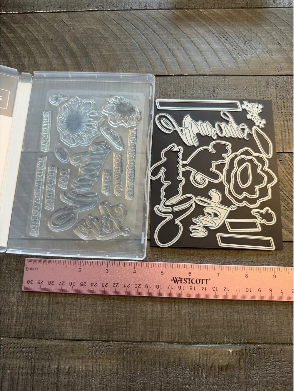 Stampin’ Up Forever & Always stamp set and Always Dies die cut set